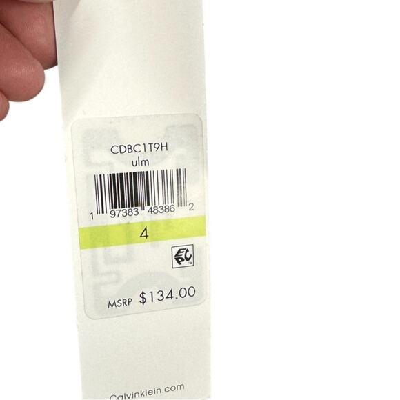 NWT!!! "Calvin Klein" Full Front Zip Dress, Sexy, Office, Cocktail, Size 4 - Picture 2 of 11